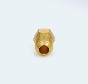 Bouchon de scellement en laiton 1/2, 45 degrés, SAE Flare, 3/4, filetage 16, haute pression, 850 PSI, raccord en laiton fabriqué en Inde - Product Image 3
