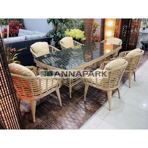 Juego de mesa de ratán Annapark Shangrila - Product Image 2