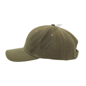 Wholesale 6 Panel 100% Cotton Canvas Breathable <b>Waterproof</b> Adjustable Unisex Baseball <b>Hat</b> High Quality Pakistan Made Sporty - Product Image 4