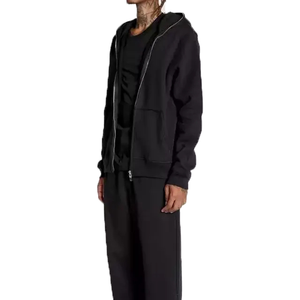 Oversized Embroidered Streetwear Hoodie for Men Women Unisex Casual Pullover Sweatshirt 100% Cotton Fleece Breathable Loose Fit - Product Image 2