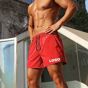 Men's Summer <b>Camo</b>/Solid Fitness <b>Shorts</b> Quick Dry Elastic Waist Casual Workout Running Pants OEM Wholesale Plain Dyed Technics - Product Image 4