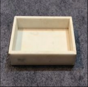 Boîte à bijoux élégante en marbre Rectangle Stockage de pierres écologiques et pièce d'accent pour la décoration intérieure - Product Image 5