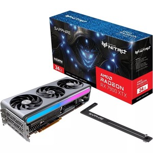 Carte graphique Sapphire Nitro+ AMD Radeon RX 7900 XTX Electric Gaming OC Vapor-X Steel 24 Go GDDR6 avec garantie de 3 ans - Product Image 1