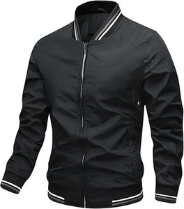 Best Price Comfortable Men's Stand Collar <b>Waterproof</b> Breathable 100% Polyester Bomber <b>Jacket</b> Private Label High Street <b>Winter</b> - Product Image 4