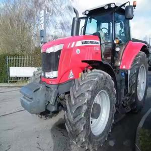 Tractor de Control Remoto Rojo, Juguete Agrícola con Cabina, Modelo de Vehículo Agrícola con Neumáticos Grandes - Product Image 2