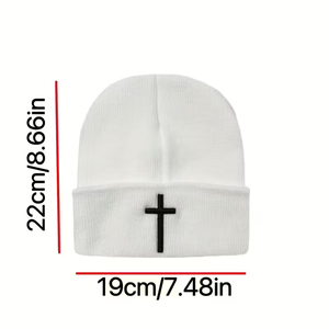 Bonnet unisexe imperméable d'hiver pour l'extérieur, logo brodé personnalisé, couleur unie, haute élasticité, coupe-vent, résistant au froid, vente en gros - Product Image 6