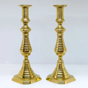 Candelabro de Metal pulido de latón, diseño de lujo, elegante, tamaño personalizado, gran oferta - Product Image 6