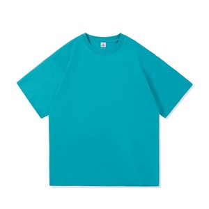 Camiseta de verano de alta calidad para hombre, poliéster/algodón, transpirable, de secado rápido, básica, de gran tamaño, de manga corta, sólida, holgada - Product Image 3