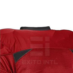 Uniformes de Fútbol Americano Personalizados de Alta Calidad con Logotipo, Camisetas Cortas de Malla Transpirable para Hombre, Venta al Por Mayor con Nombres de Equipo Personalizados - Product Image 4