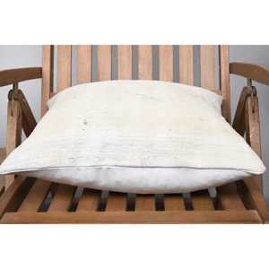 <b>Beige</b> Rustic Patchwork Wool Pillow 18x18 Inch Luxury Cozy Farmhouse Decor Woven Vintage Print <b>Cushion</b> for Halloween - Product Image 5