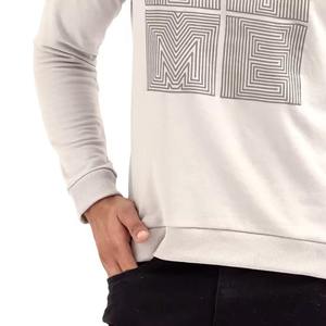 Sweat à capuche pour homme de qualité supérieure Pull à col rond personnalisé en gros Vêtements décontractés Sweat-shirt de couleur unie à vendre - Product Image 6