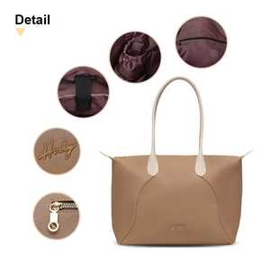 Multi-pocket Women's Tote <b>Bag</b> Floel <b>Bag</b> with Dedicated <b>Laptop</b> <b>Sleeve</b> and Dual Internal Bottle Pockets - Product Image 3