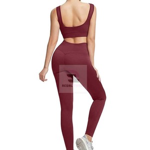 Mallas de yoga sin costuras para mujer Leggings de yoga para gimnasio - Product Image 3