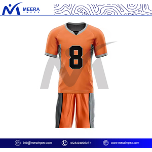 Ensemble de maillots de football pour hommes, logo personnalisé imprimé, short de football, respirant, séchage rapide, antibactérien, vêtements de sport légers - Product Image 3