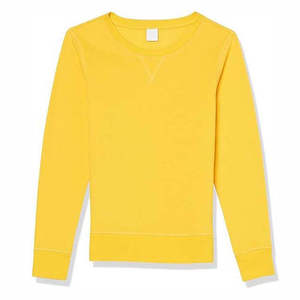 เสื้อสเวตเชิ้ตผู้หญิงผ้าฝ้าย 100% คุณภาพสูง สีตามสั่ง ลายพิมพ์โลโก้ด้านหน้า สำหรับฤดูหนาว - Product Image 6