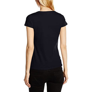 Camiseta ajustada para mujer hecha a medida, Camiseta de algodón de alta calidad para un uso moderno y cómodo - Product Image 2