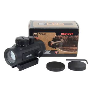 กล้องเล็งแบบ Tactical 1x40 พร้อมจุดเล็งสีแดงและสีเขียว  แบบ Reflex  พร้อมขายึดขนาด 20 มม. และ 11 มม.  วัสดุอะลูมิเนียมอัลลอยด์คุณภาพสูง น้ำหนักเบา - Product Image 3
