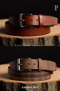 Ceintures en cuir véritable pour hommes durables de haute qualité dans divers styles et couleurs Boucles élégantes Tendance de la vente en vrac - Product Image 5
