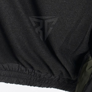 Traje cortavientos con cremallera sólida de Invierno para mujer, ropa de protección solar transpirable de secado rápido para deportes informales de 2 piezas - Product Image 5