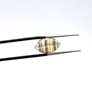 Cuentas de Fluorita Natural en Forma de Labios, 14x8 mm, Talladas a Mano, Dijes de Piedras Preciosas con Forma de Labios, Fluorita Labial - Product Image 6