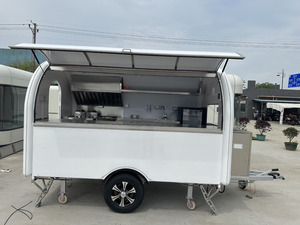 Nuevo remolque de catering, barra móvil y camión de comida para barbacoa para comida rápida, venta minorista de comida callejera y tienda de alimentos que sirve maíz y cerveza - Product Image 5