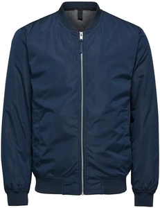 Veste universitaire surdimensionnée pour homme, coupe ajustée, décontractée, printemps, imperméable, coupe-vent, respirante, 100% polyester - Product Image 3