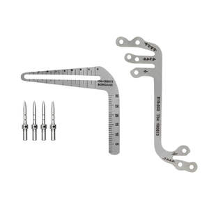 Surgical <b>Drill</b> <b>Guide</b> Locator Instrument Tooth Measuring Ruler Dental Implant Measuring Depth Pin Dental Gauge - Product Image 5