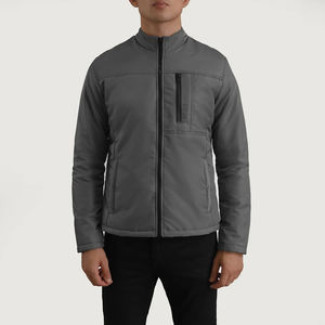 Custom Logo <b>Sherpa</b> Polar <b>Fleece</b> Zip up Jacket Embroidered <b>Fleece</b> <b>Sherpa</b> Winter Casual Warm Fluffy <b>Fleece</b> Wool Jacket <b>Men</b> - Product Image 4