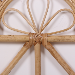 Cabecera de Cama de Ratán Artesanal, Panel Tejido a Mano, Muebles de Dormitorio Bohemios, Respaldo, OEM, ODM, Venta al por Mayor - Product Image 3