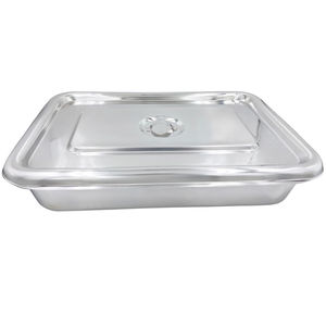 Mejor calidad logotipo personalizado Metal acero Hospital instrumentos bandeja Manual personalizado bandejas quirúrgicas calidad inoxidable al por mayor - Product Image 6