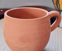 Tasses en argile écologiques traditionnelles faites à la main, tasses en terre cuite marocaines artisanales, tasses personnalisées