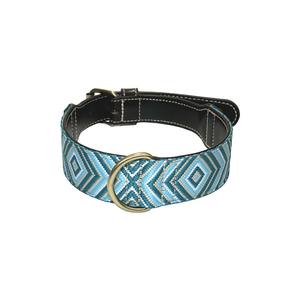 Patrón geométrico Color rayas cuero mascota Collar alta calidad perro moda perro Collar lujo mascota accesorios Malasia venta al por mayor - Product Image 1