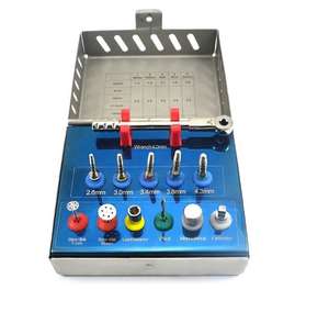 Kit d'expansion osseuse pour implants dentaires, comprenant une scie à disque et des vis d'expansion, pour chirurgie implantaire - Product Image 3