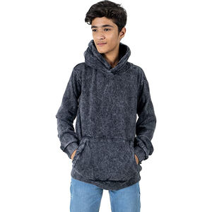 Sudadera con capucha cálida para otoño e invierno con estampado personalizado para hombre, forro polar de algodón 100% elástico, bolsillo de secado rápido, manga raglán de bloque de Color - Product Image 1