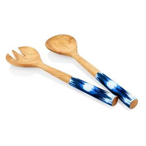 ชุดเครื่องใช้บนโต๊ะอาหารไม้และเคลือบเคลือบ2ชิ้นสำหรับงานแต่งงานชุดเครื่องใช้บนโต๊ะอาหารทำจากไม้พิมพ์ลายมะนาว - Product Image 5