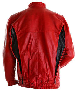 Veste en cuir d'hiver pour hommes, meilleure vente 2022, nouvelle mode, peau de vache, service OEM, vente en gros de vêtements à vendre - Product Image 3