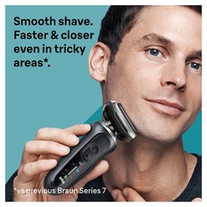 Rasoir électrique pour homme avec tondeuse, rasage humide et sec sans fil, étanche IPX7, modes de rasage multiples, triple lame - Product Image 6