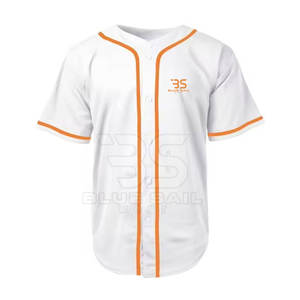 Maillot de baseball pour homme, coupe ajustée confortable, séchage rapide, maillot de baseball personnalisé pour homme - Product Image 2