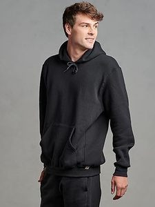Sudaderas Casuales de Invierno para Hombre, Color Sólido, Corte Regular, 100% Algodón, Felpa, Transpirable, Secado Rápido, Ecológico - Product Image 4
