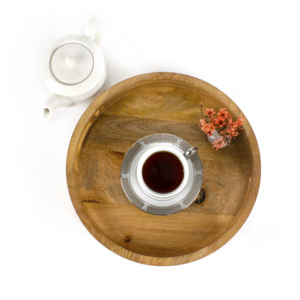 Plateau cercueil en bois fait à la main pièce maîtresse décorative élégante pour la maison bol de fruits pot à sucre plateau de service en bois fabriqué - Product Image 4