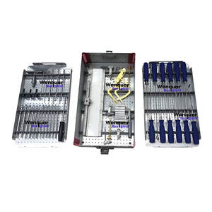 Ensemble complet d'instruments chirurgicaux en acier inoxydable pour arthroscopie du genou ACL et PCL (48 pièces) Qualité A+ Meilleure vente Wenquar - Product Image 1