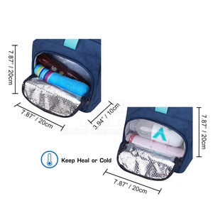 2026 New HAZZBY International High Quality Lightweight Nylon Polyester Fabric 30-40L Capacity Multiple Pockets Custom Logo Color - Product Image 3