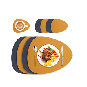 Ensembles de napperons décoratifs en cuir pour la maison et les ustensiles de cuisine et les restaurants au meilleur prix - Product Image 4