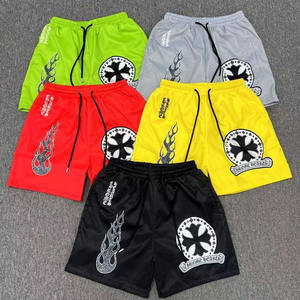 Shorts de sport pour femmes de haute qualité, anti-rides, taille élastique, respirants, en coton, fermeture à cordon, coupe ample pour la course à pied et l'entraînement - Product Image 5