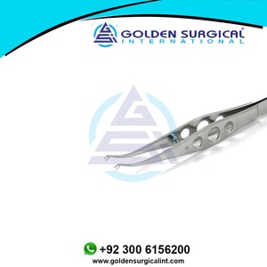 Quirúrgico Hoffmann-Polack Corneal Bi Fijación Fórceps de sutura Instrumentos de tratamiento de cirugía ocular oftálmica - Product Image 5