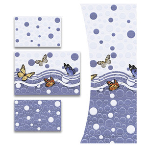 Décoration intérieure 250X375mm Carreaux muraux en céramique à impression numérique Carreaux muraux décoratifs Carreaux intérieurs et extérieurs Carreaux muraux en céramique - Product Image 1