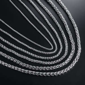 Collier chaîne épaisse en argent sterling plaqué or, étanche, style hip-hop pour homme - Product Image 4