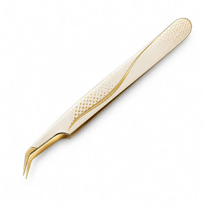 SHEARS BEAUTY แหนบแยกขนตาแบบมืออาชีพพร้อมปลายตรงสำหรับทำเล็บมือ สแตนเลสสตีล ทนทาน - Product Image 3