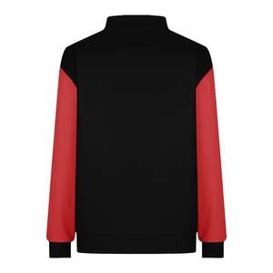 Enduit à manches longues Varsity Jacket col montant à capuche respirant coupe-vent en cuir laine couleur bloc léger Baseball Bomber - Product Image 3