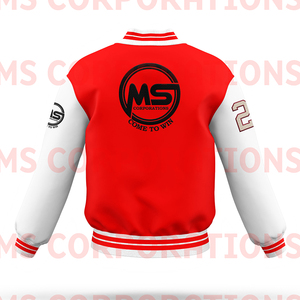 Customized Varsity <b>Jacket</b> for College Students/ College Baseball Letterman <b>Jacket</b> Varsity <b>Jacket</b> Leather Sleeves - Product Image 2